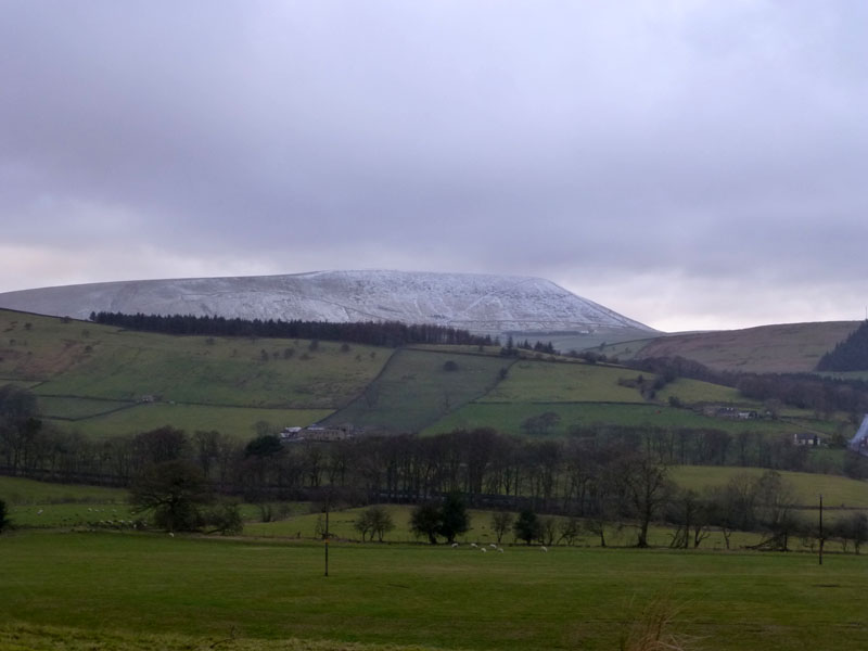 Wintry Pendle
